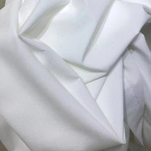 Asazal White Tulle High Quality Thick Yarn Luxury Chiffon Window
