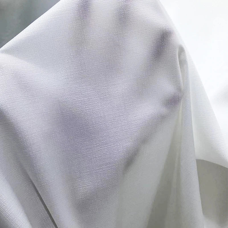 Asazal White Tulle High Quality Thick Yarn Luxury Chiffon Window
