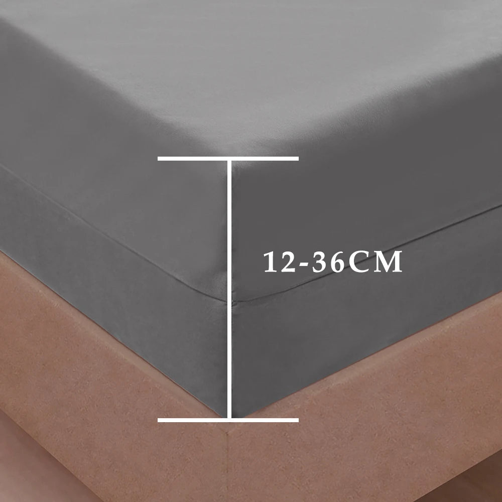 6-Sides Fully Enclosed Waterproof Mattress Cover with Zipper